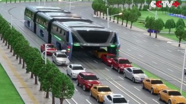 transit elevated bus