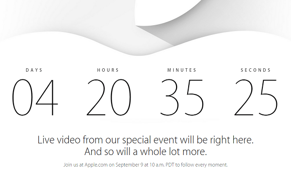 iphone 6 release countdown apple