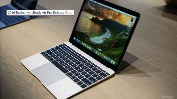 macbook release date