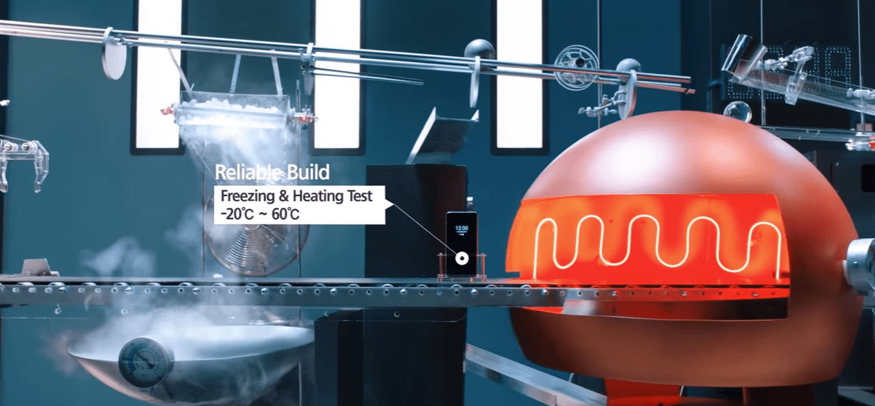 قدرات تحمل جهاز إل جي G6