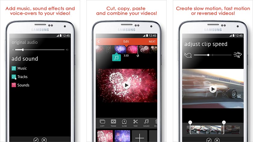 screenshot of videoshop