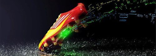 adizero f50 المعزز بتكنولوجيا miCoach