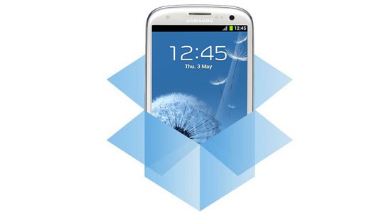 dropbox samsung galaxy s3