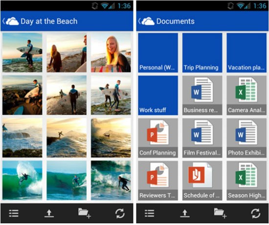 microsoft android skydive app