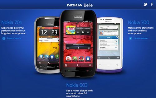 nokia belle
