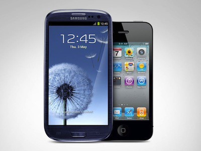 iphone 4 and galaxy s3