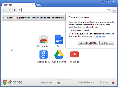google chrome wipeout final