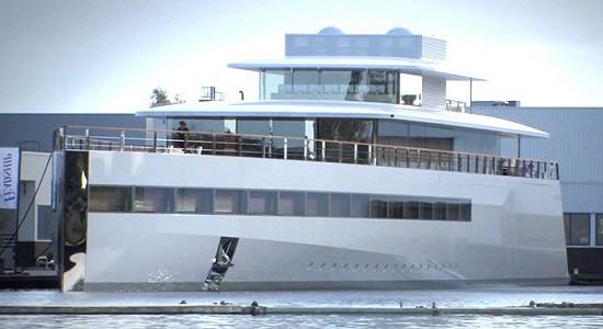 steve jobs yacht