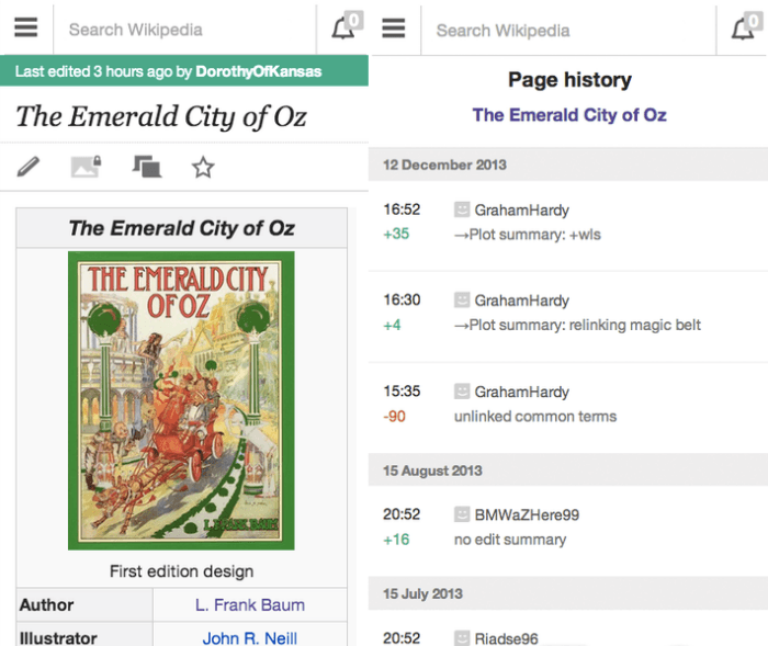 ويكيبيديا تركز على المساهمين