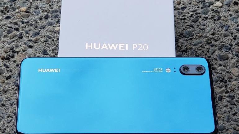 huaweu p20 backside