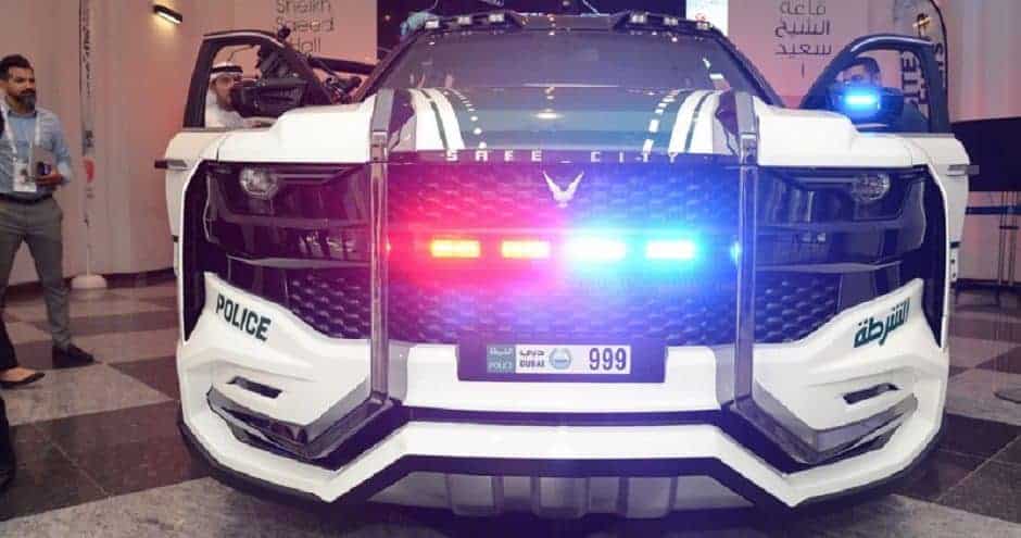 سيارة غياث: أذكى دوريات الشرطة في العالم المنضمة حديثًا لشرطة دبي