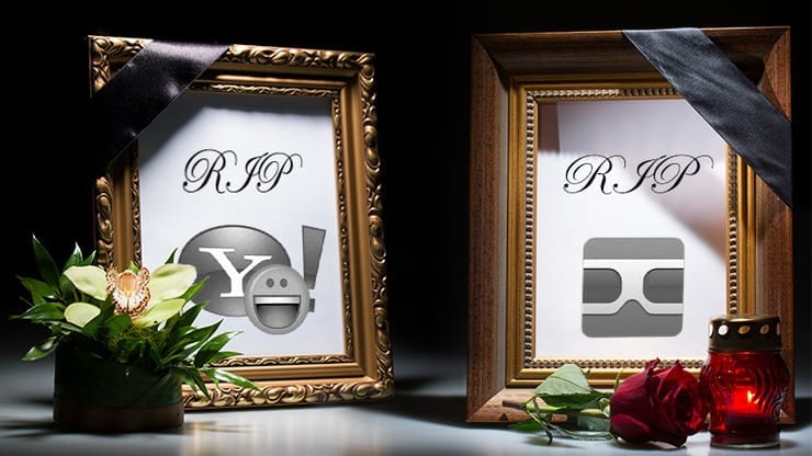 خدمات تقنية توقفت عن العمل في 2018