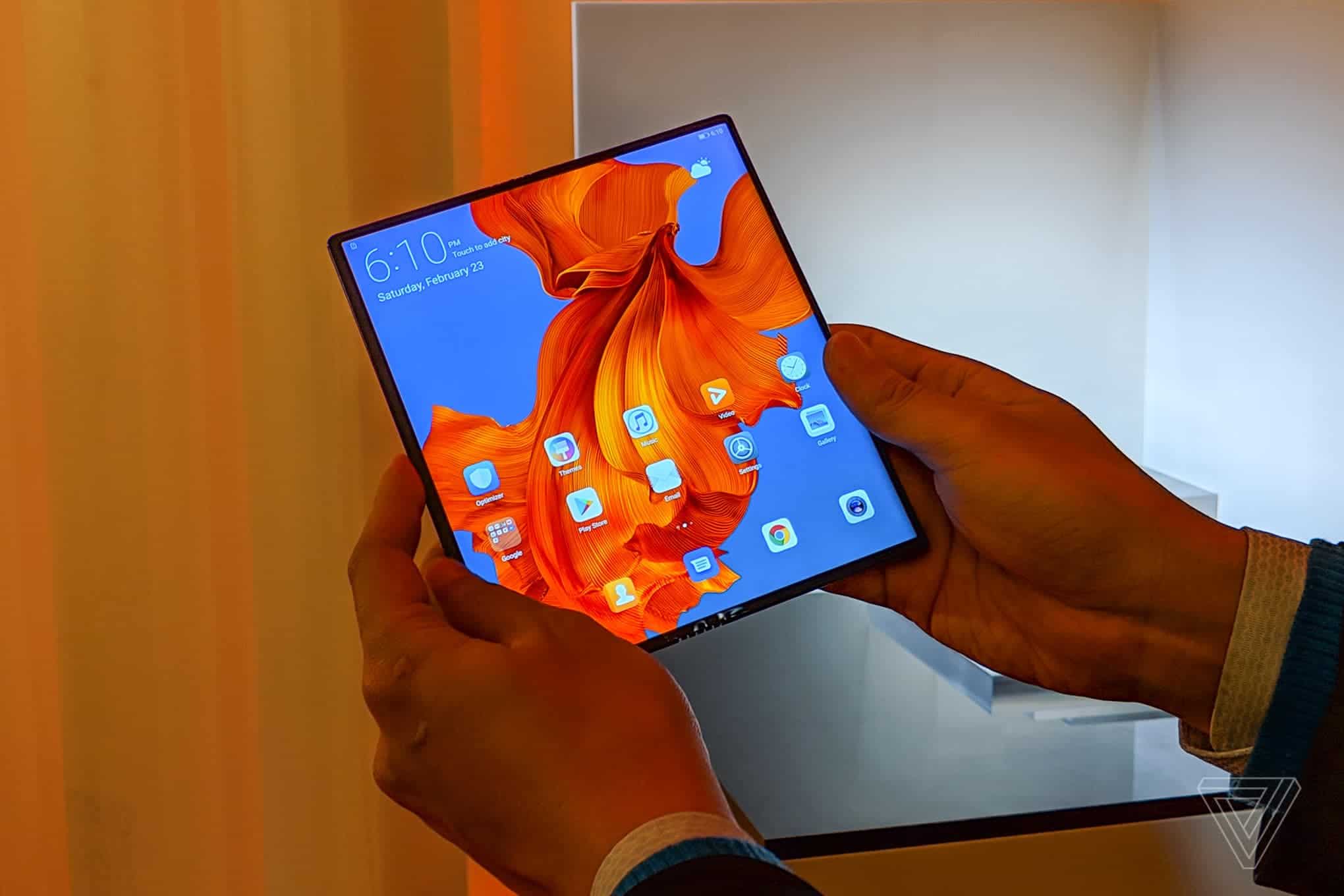 Huawei Mate X Unfolded