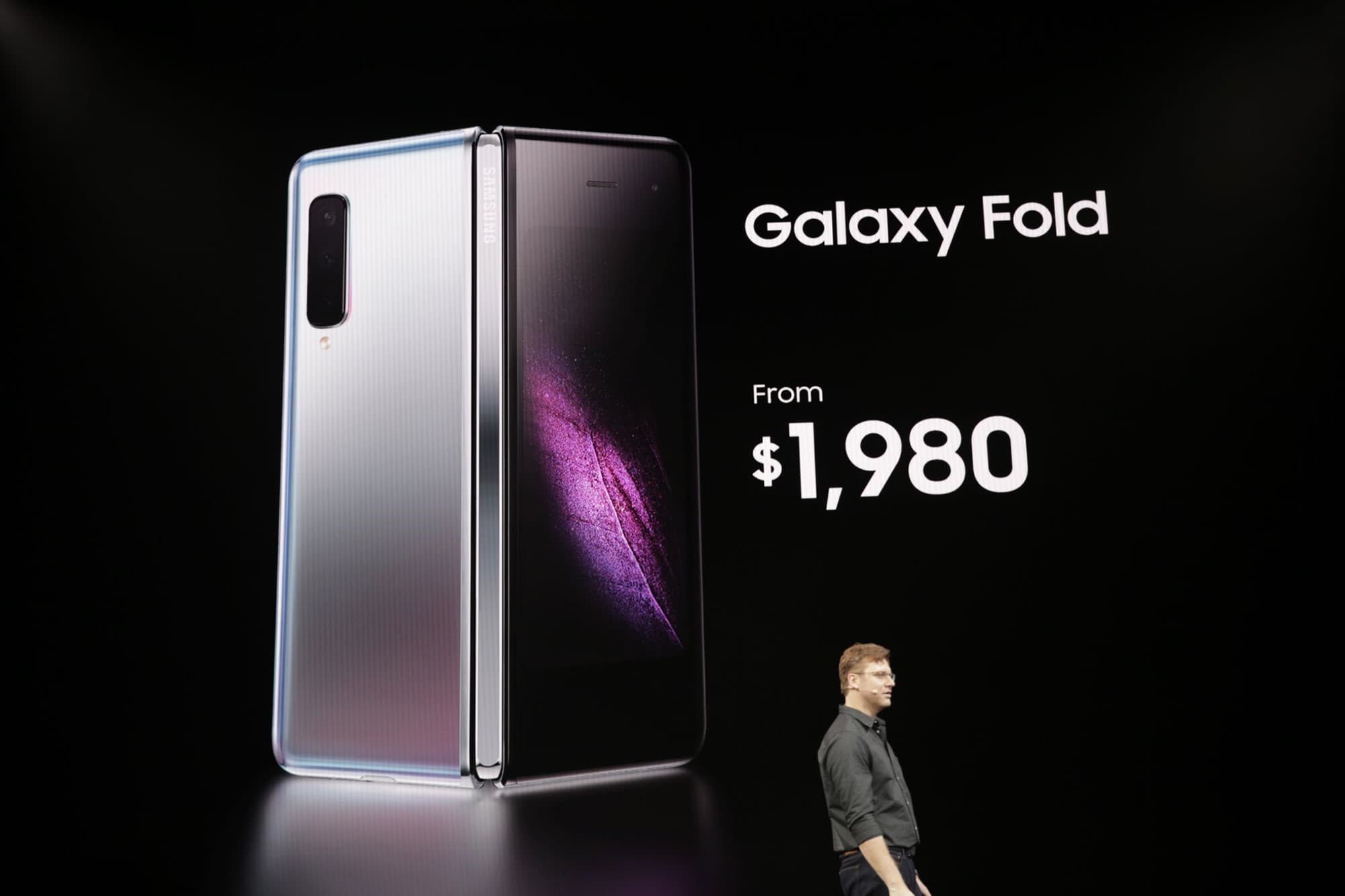 Samsung Galaxy Fold Price
