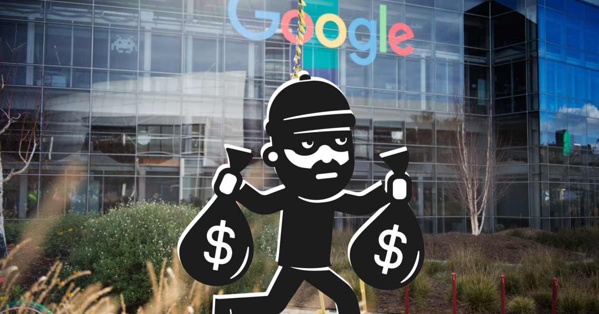 الضحية فيسبوك وجوجل جوجل وفيسبوك تتعرضان لعملية احتيال بقيمة 100 مليون دولار  