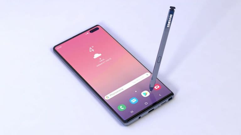 الشحن السريع في Galaxy Note 10