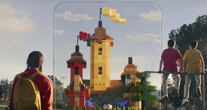 Minecraft Earth من مايكروسوفت