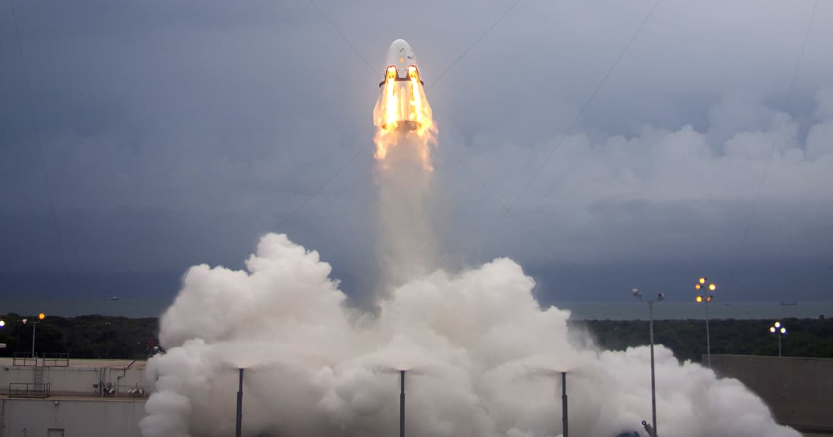 ناسا وسبيس اكس توضحان أسباب فشل اختبار Dragon المأهولة