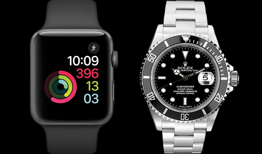 أبل تتفوق على صناعة الساعات السويسرية بأكملها