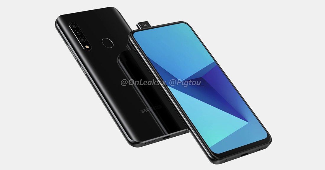 سامسونج تعمل على هاتف مع كاميرا منبثقة وفق التسريبات