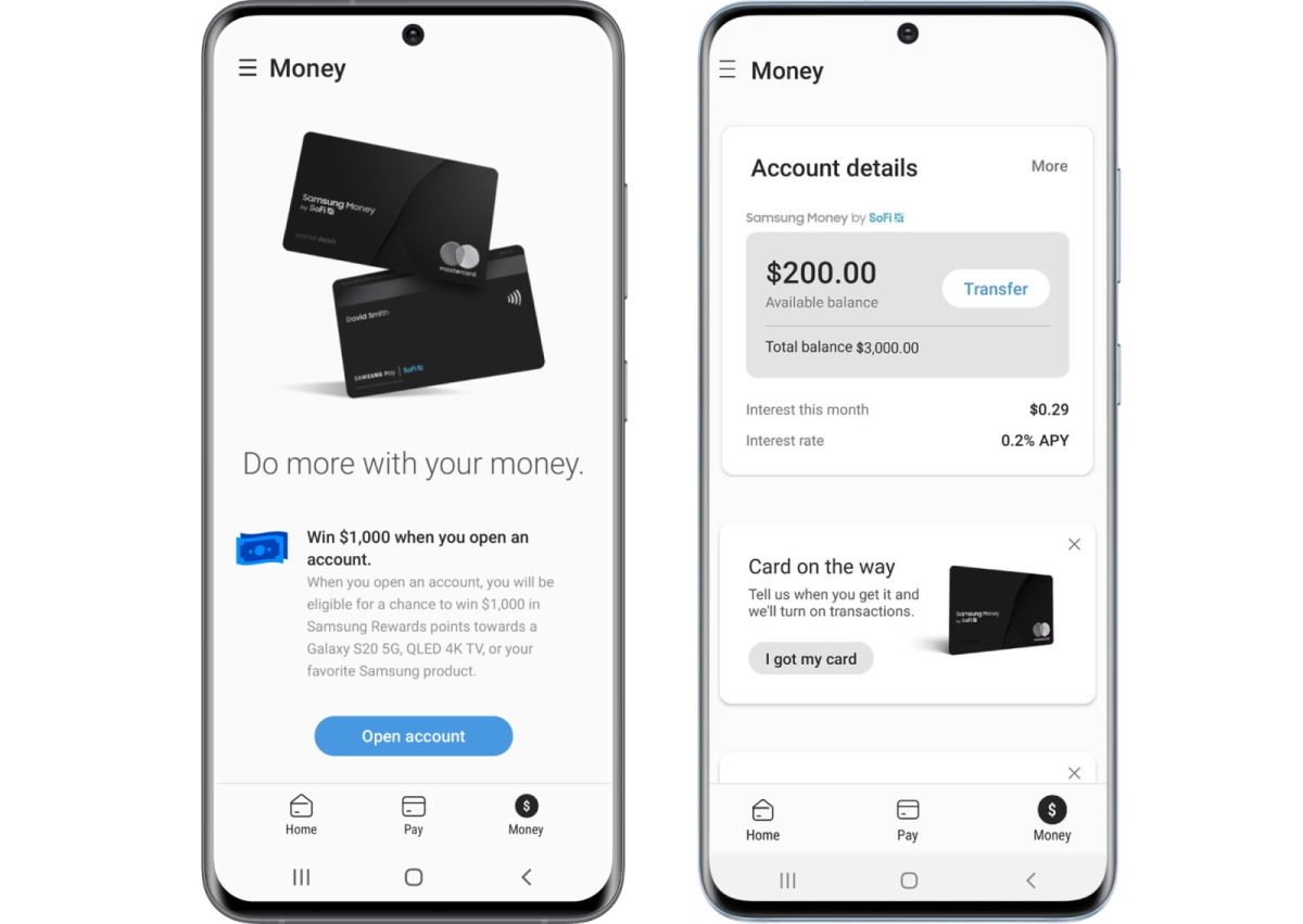 بطاقة Samsung Money