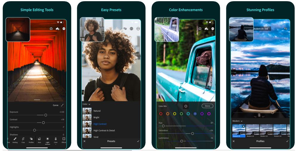 برنامج توضيح الصور للايفون