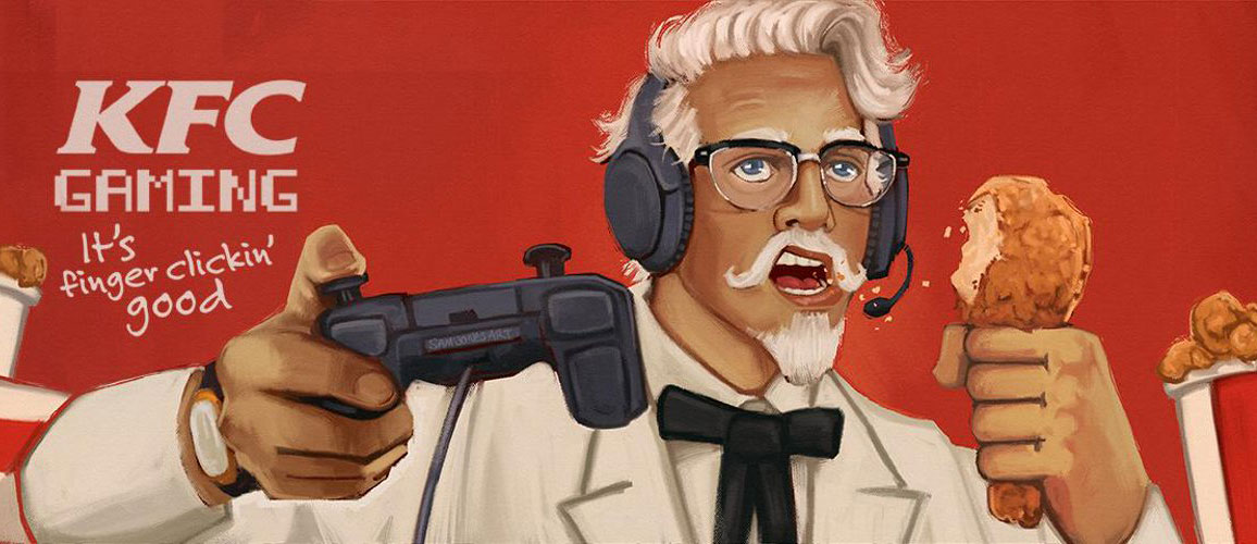 هل يستعد دجاج كنتاكي لإطلاق منصة ألعاب خاصة به؟