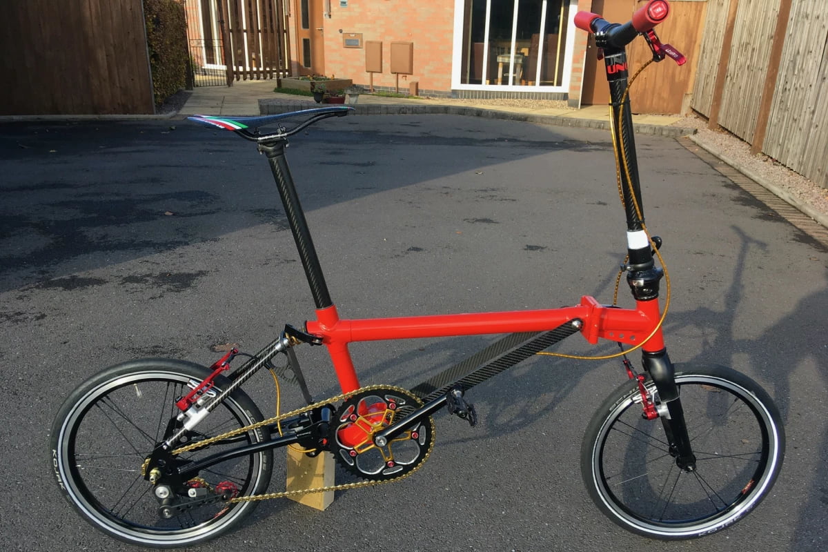 هذه الدراجة القابلة للطي هي الأخف وزنًا على الإطلاق