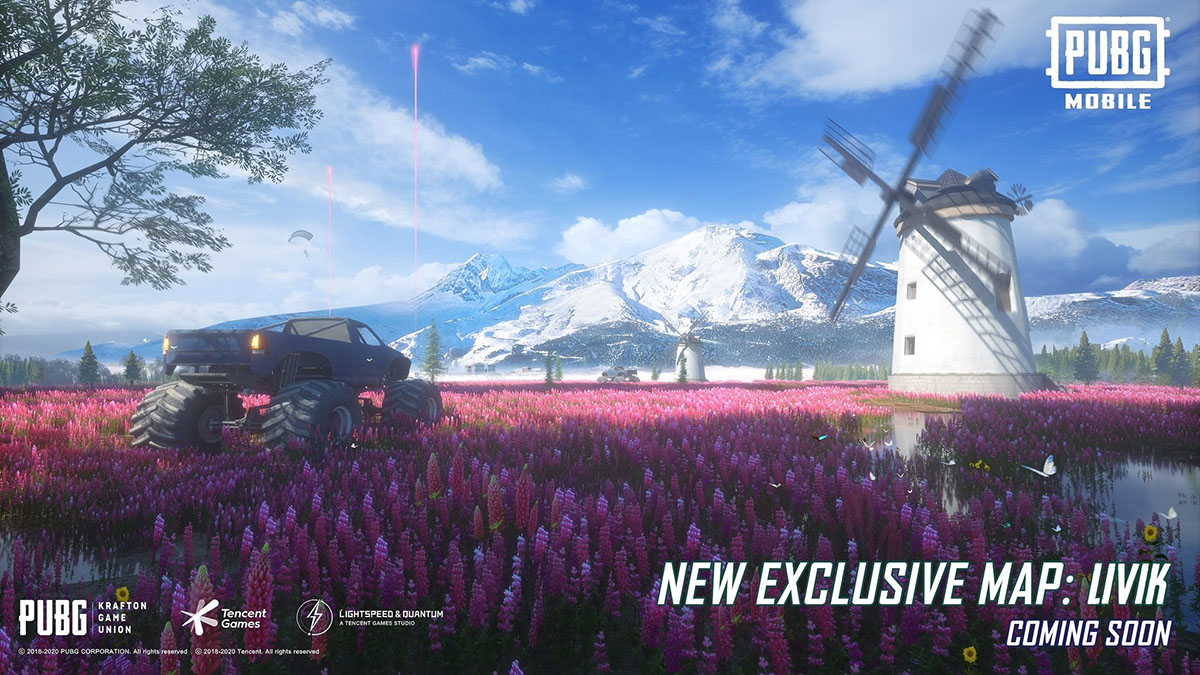 خريطة PUBG Mobile جديدة Livik