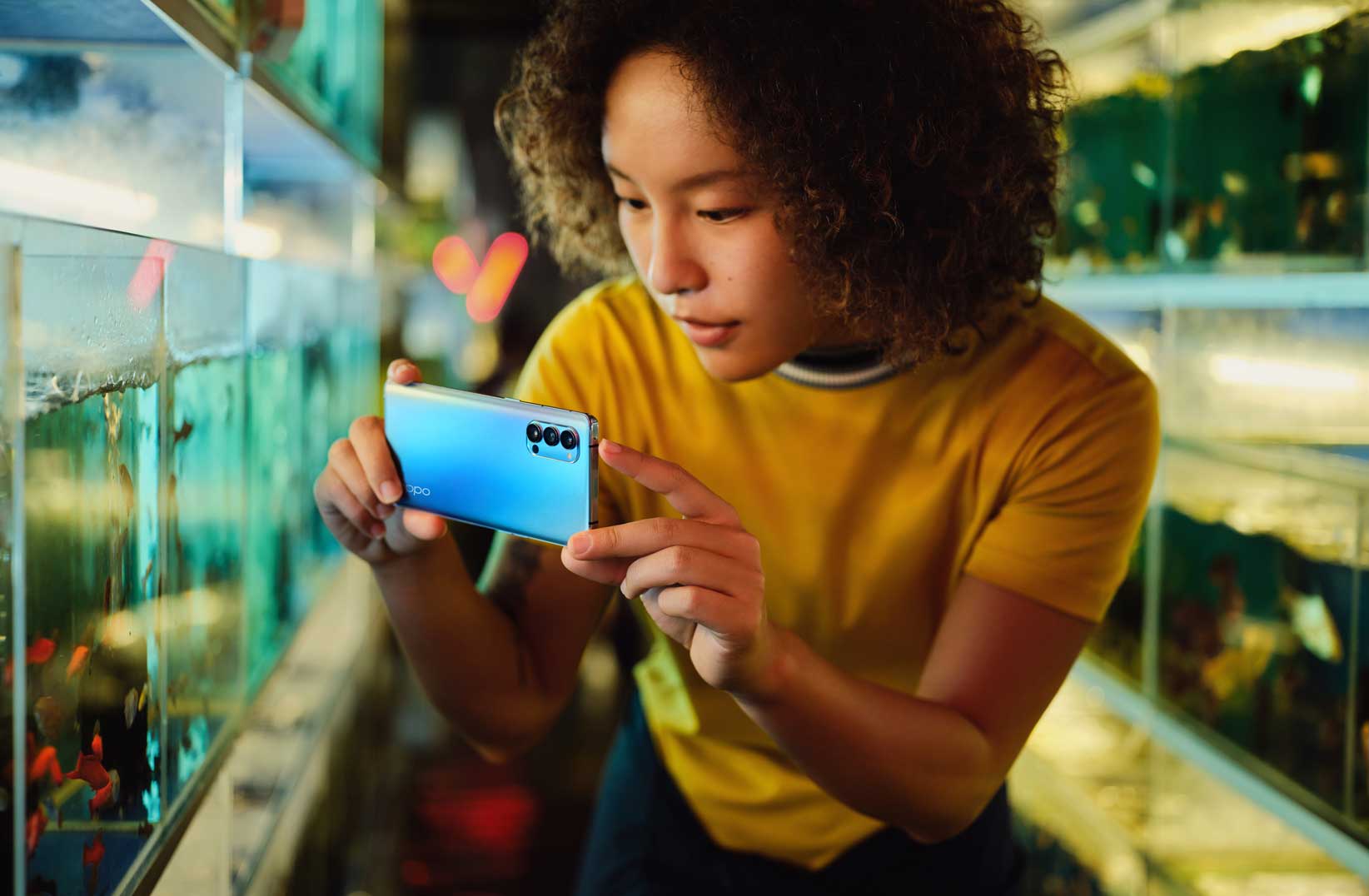 جرب متعة التصوير ليلاً و نهاراً مع هاتف أوبو رينو 4 برو 5G