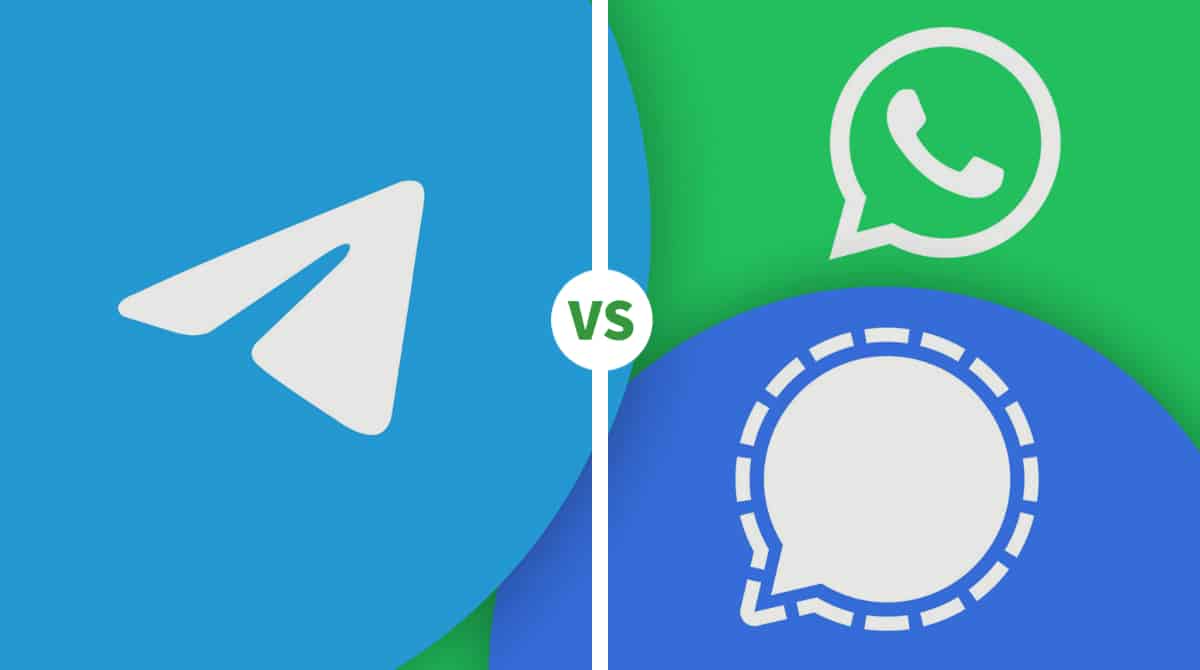 whatsapp telegram signal