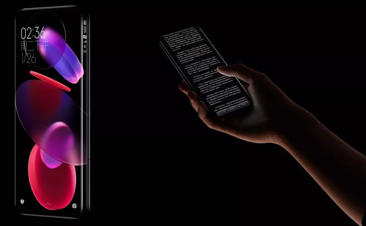 شاومي تستعرض هاتفاً ذا شاشة منحنية من الجهات الأربعة