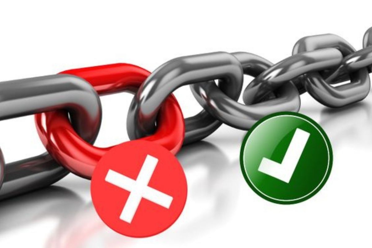 فحص الروابط