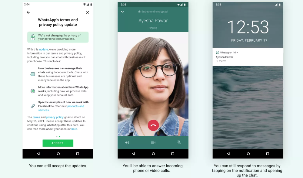 واتساب يخطط لخنق المستخدمين تدريجياً حتى يوافقوا على سياسة خصوصيته الجديدة