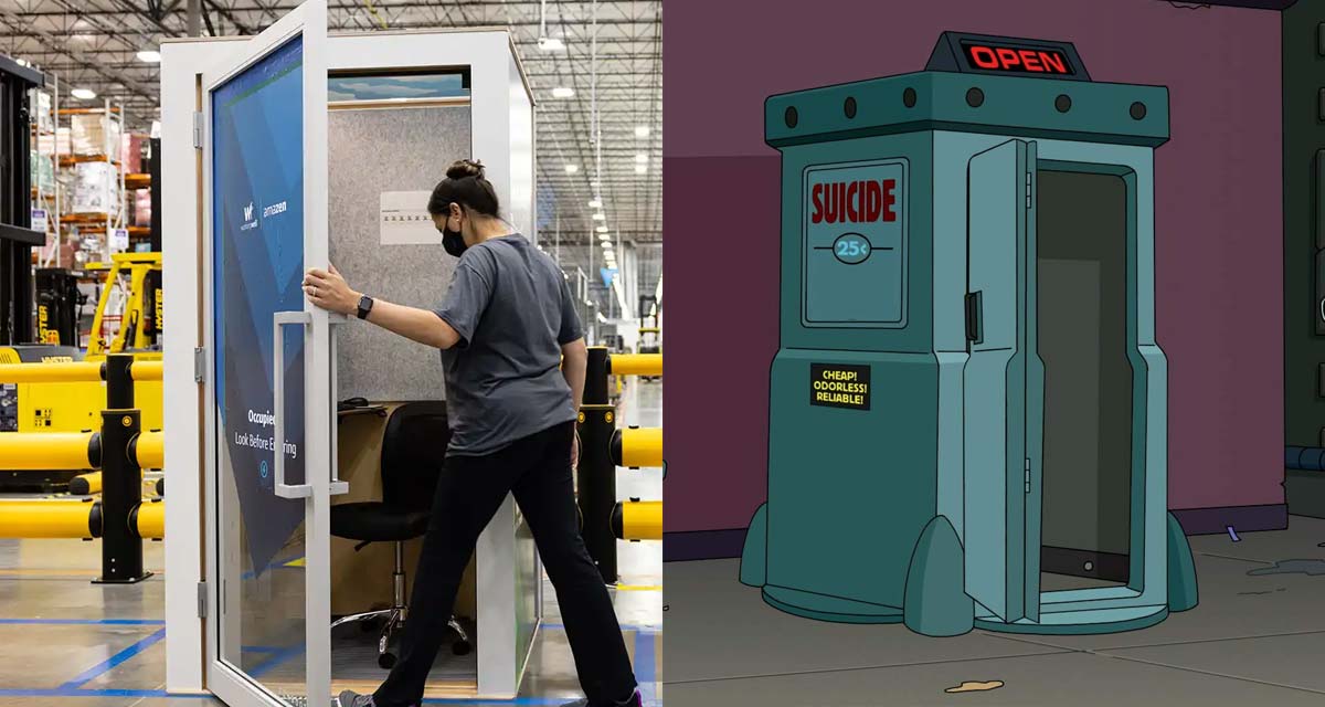 أمازون تطلق "صناديق التأمل" لموظفي مستودعاتها، وردة فعل الإنترنت ساخرة بشدة