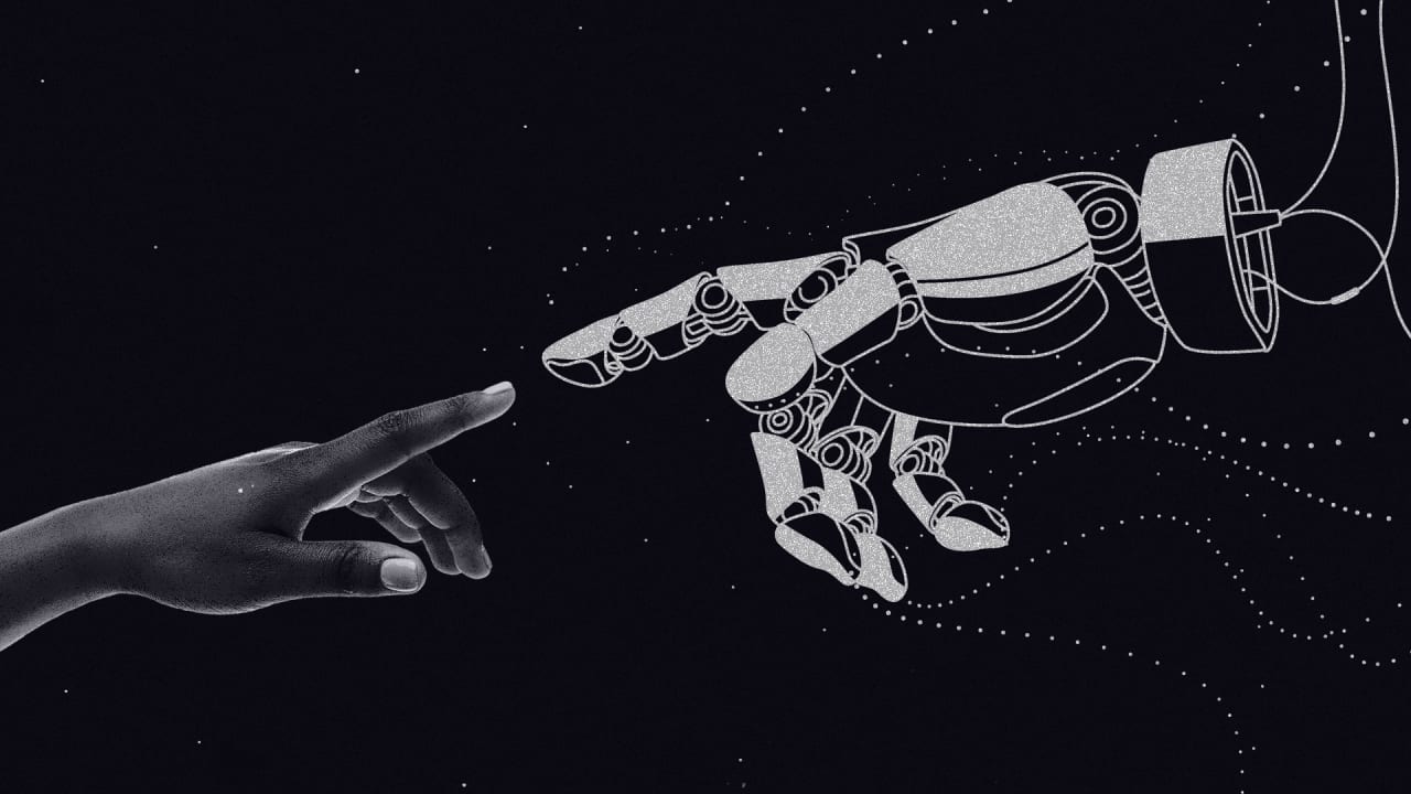 human and robotic connection