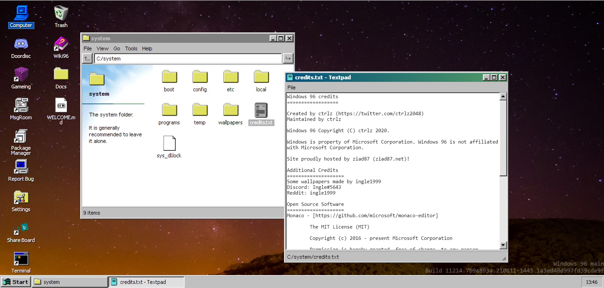 تعرف على "ويندوز 96": تطبيق ويب سيعيد إليك الذكريات من زمن مضى