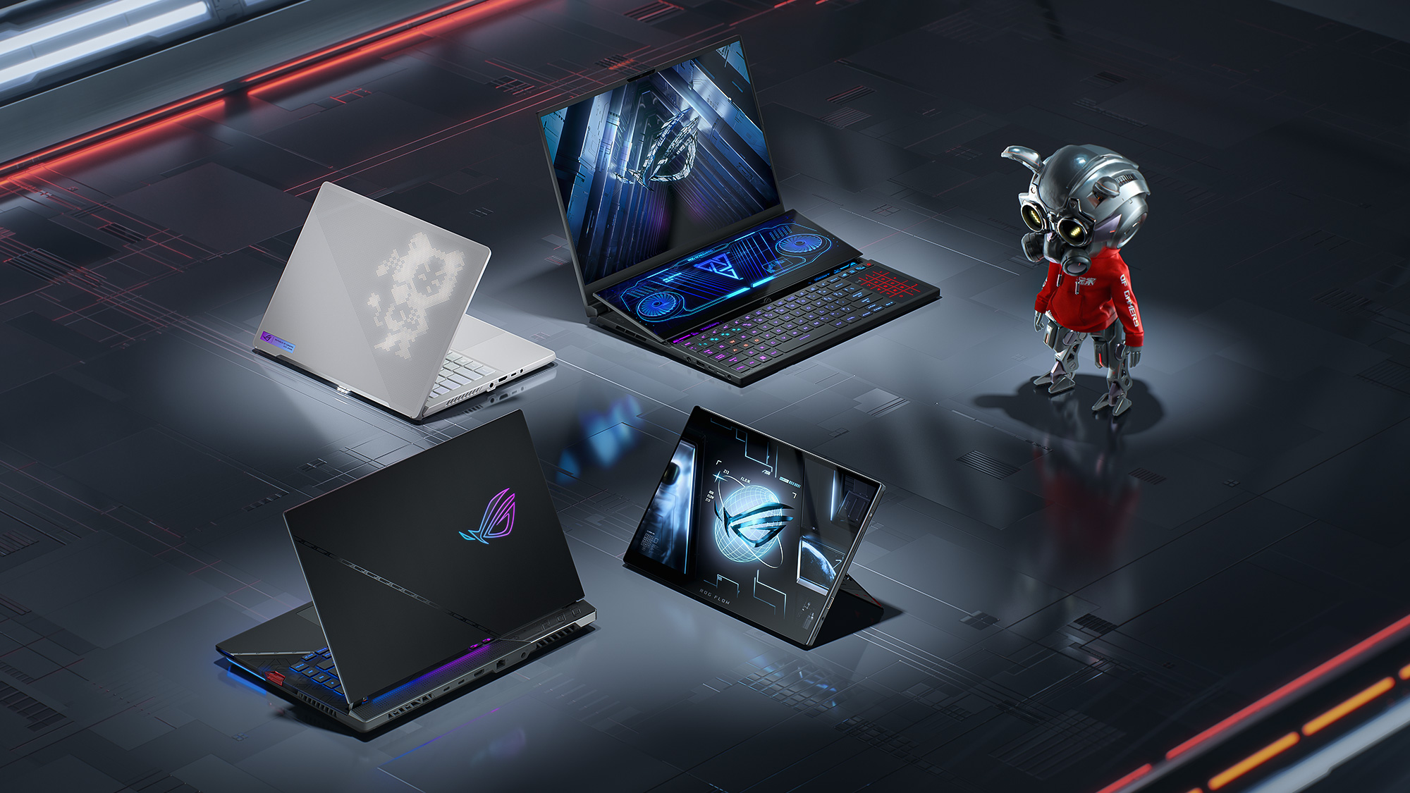Family Key Visual Asus ROG New versions