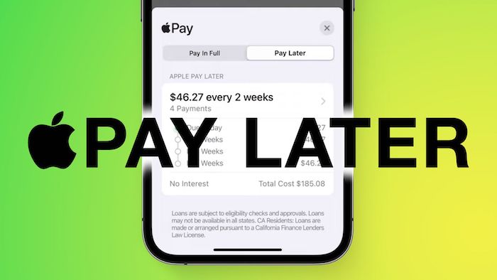 apple buy now pay later