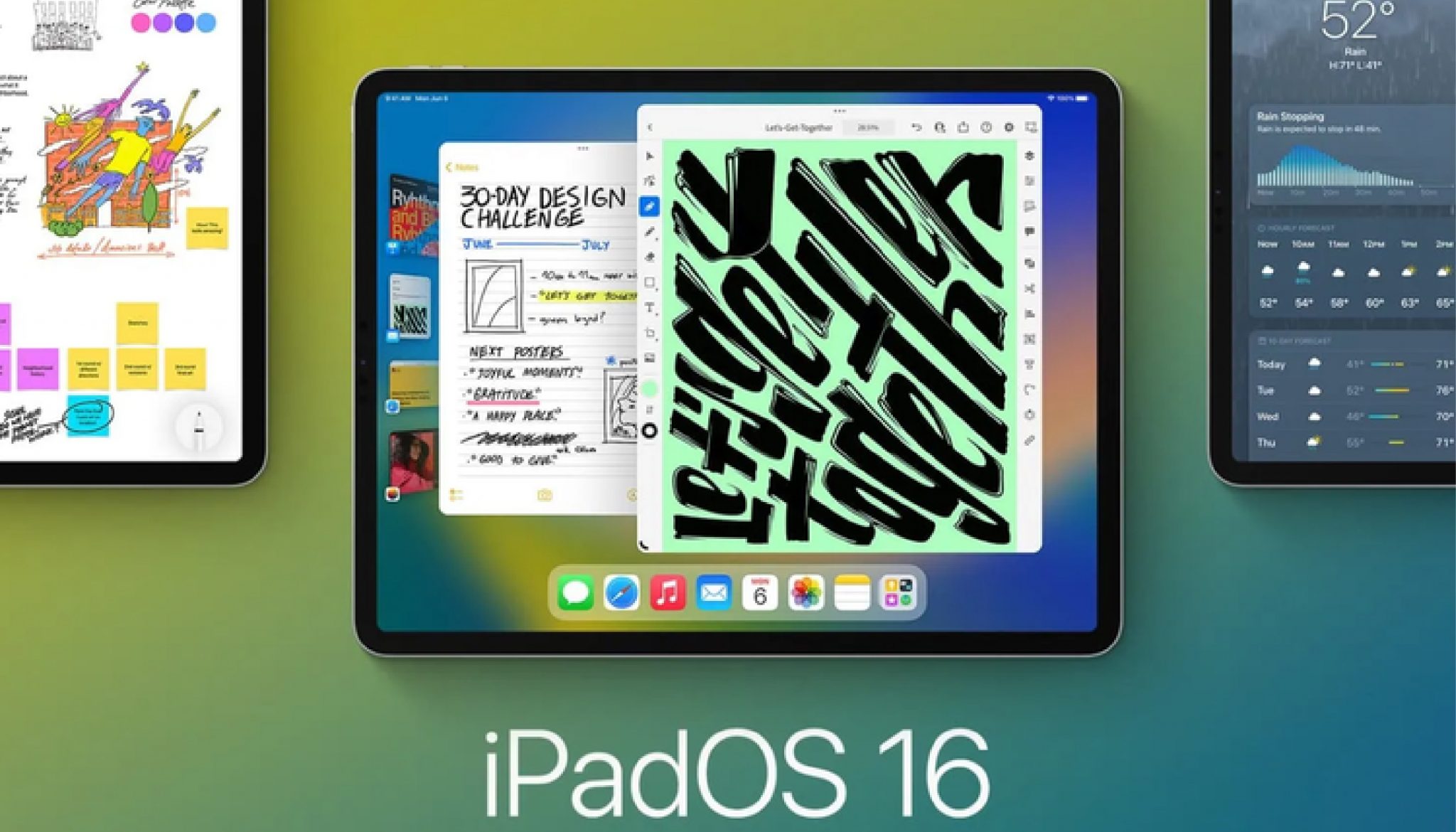 ابل تؤخر إطلاق (iPadOS 16) بسبب انتقادات المطورين
