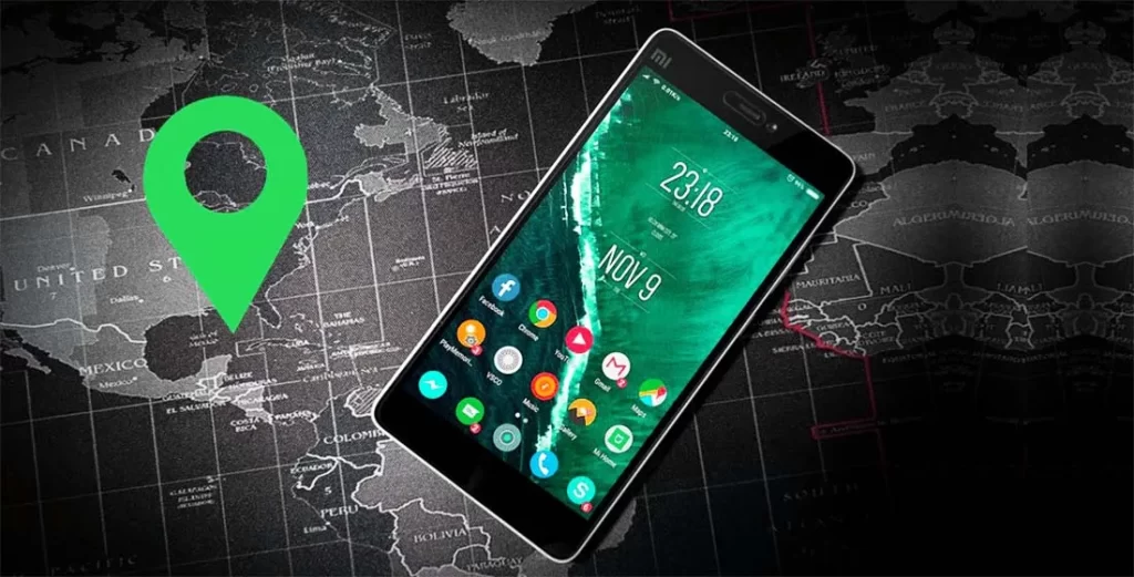 العثور على جهاز اندرويد