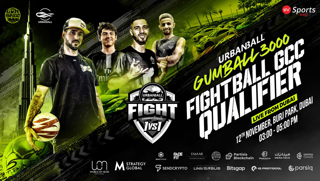 شركة EX Sports تتعاون مع مجموعة Gumball 3000 لاستضافة حدث مثير للسيارات وكرة قدم الشوارع في دبي