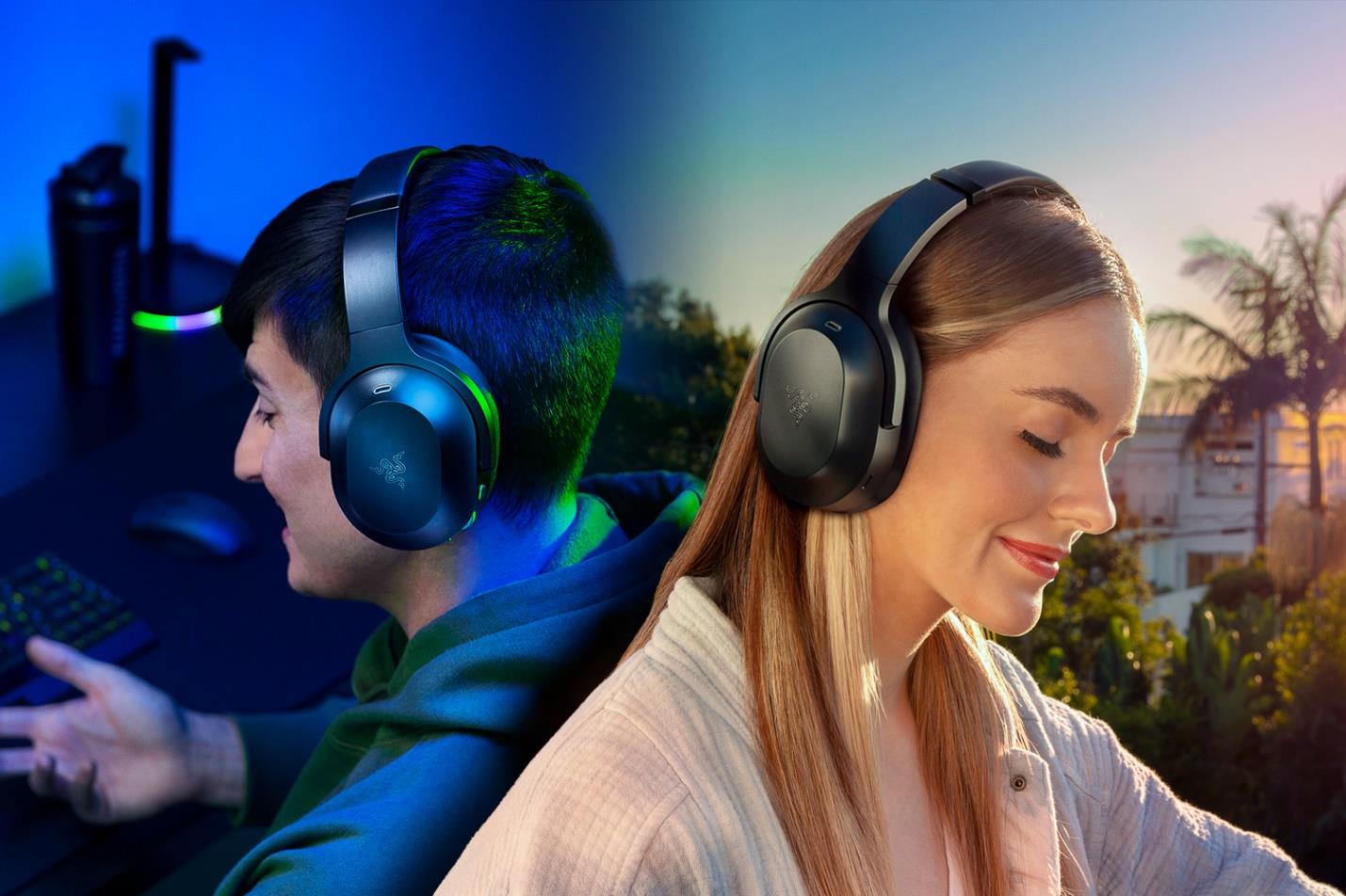 سماعة هجينة تحاكي نمط حياتك في جميع الأوضاع: مجموعة Razer Barracuda الجديدة