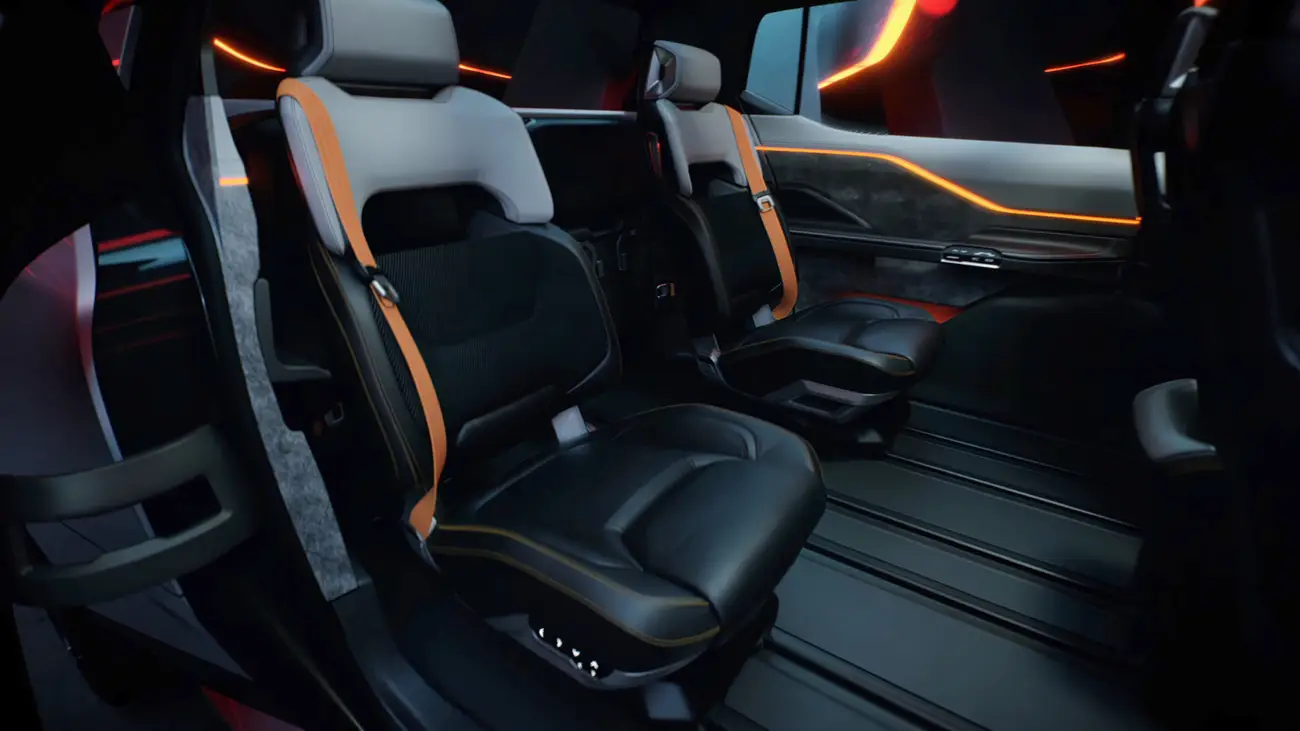 Ram E-truck seatss