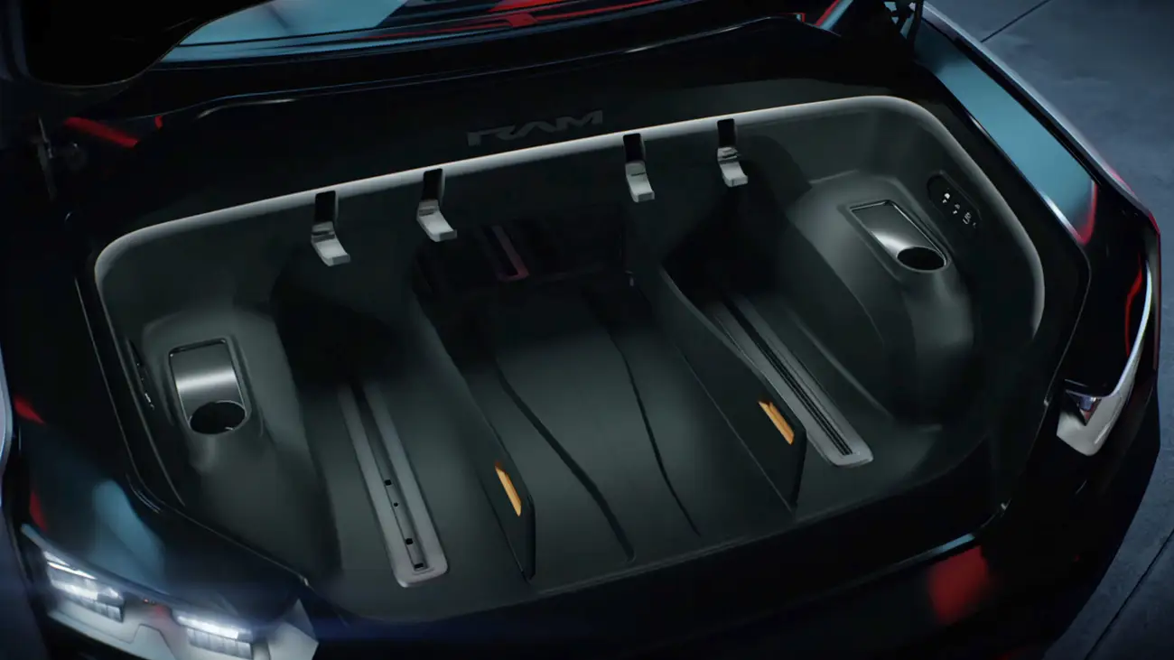 Ram E-truck bunk