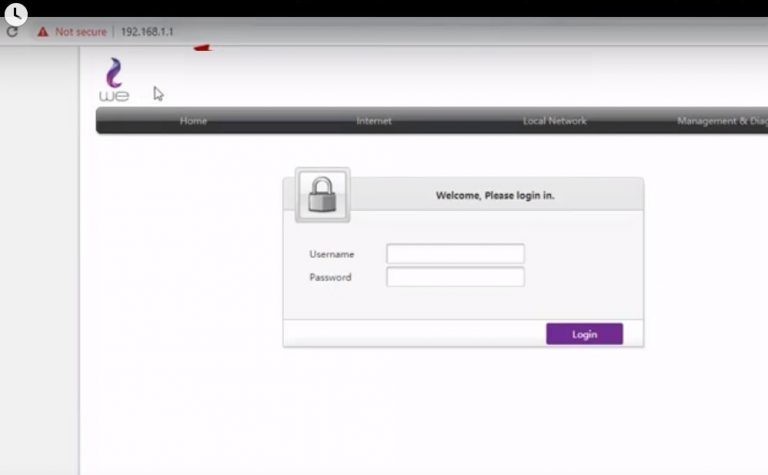 خطوات تغير كلمة السر للراوتر من أي جهاز