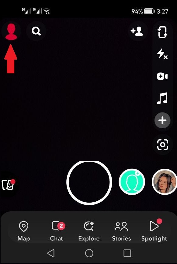 كيف اخلي السناب وضع ليلي على الهاتف الذكي