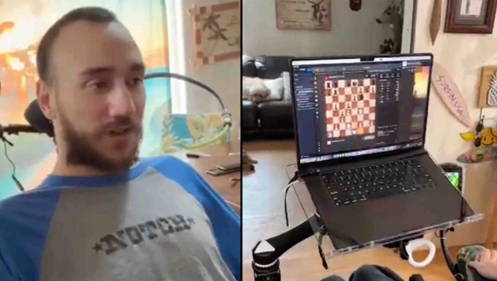 مريض مصاب بالشلل الرباعي يتمكن من لعب ألعاب الفيديو بفضل شريحة Neuralink الدماغية