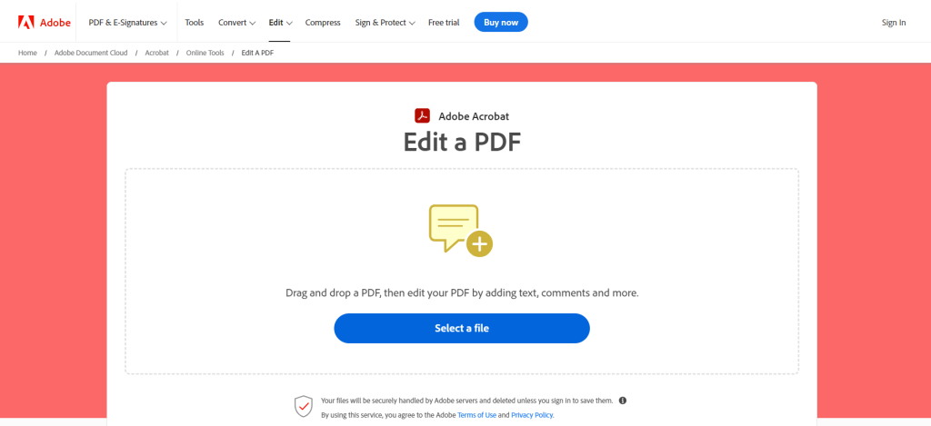 إضافة صورة لملف pdf باستخدام Adobe Acrobat