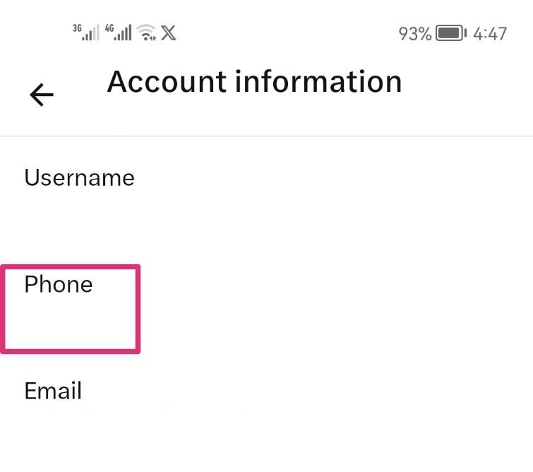 كيفية حذف رقم الهاتف من التويتر